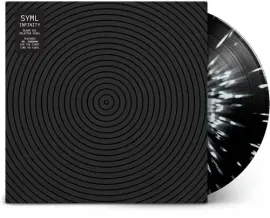 Виниловая пластинка SYML - Infinity - Black Ice with White Splatter [New Vinyl LP] Black, Colored Vi