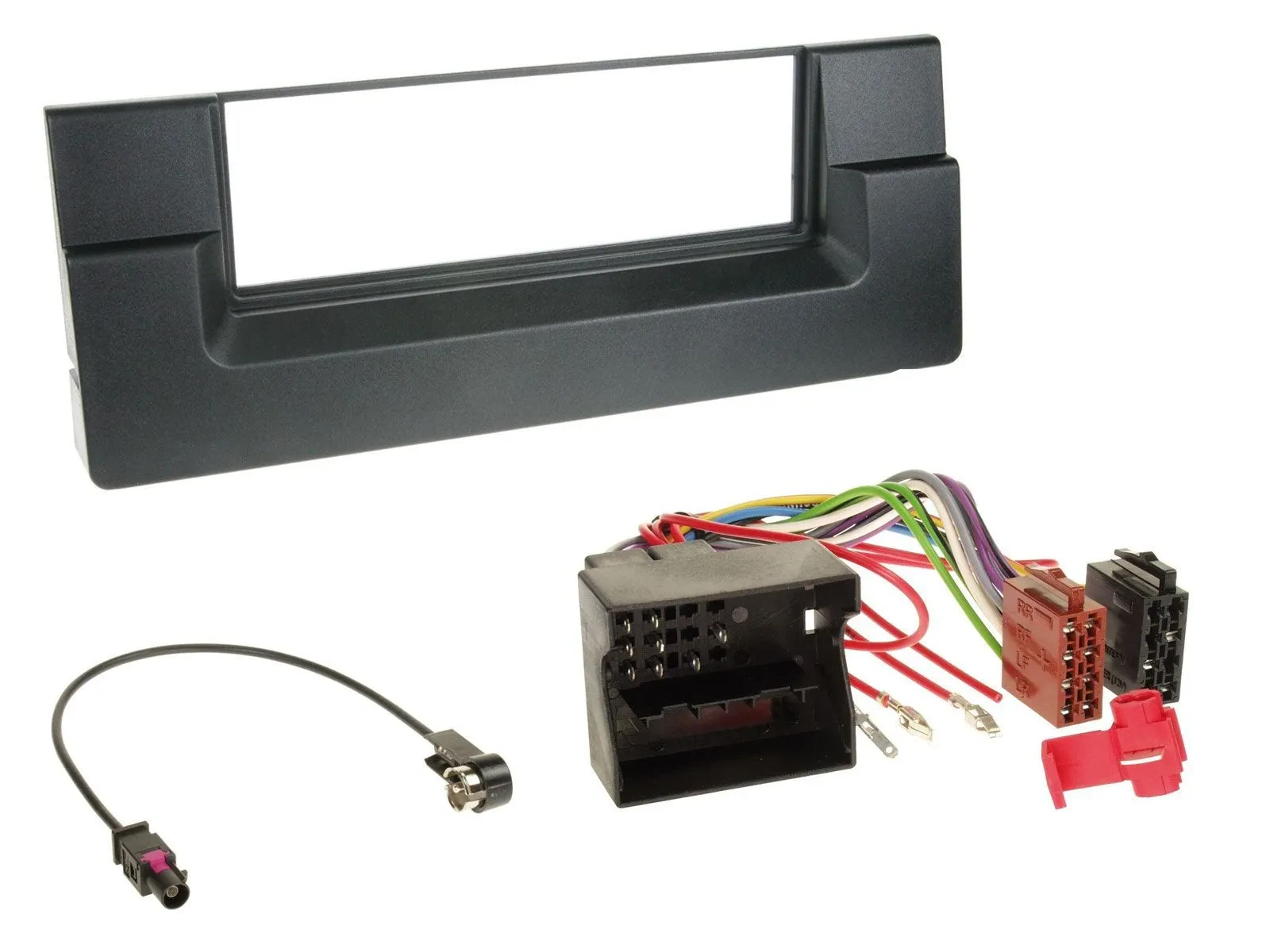 Einbauset DIN Autoradio für BMW 5er (E39) X5 (E53) Quadlock