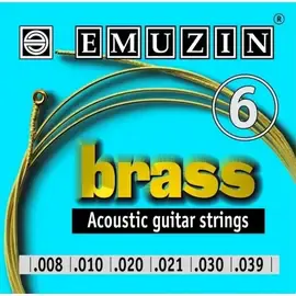 Струны для акустической гитары EMUZIN 6А101