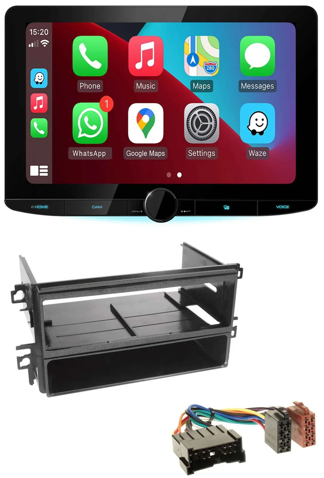 Kenwood MP3 USB DAB Bluetooth Autoradio für Hyundai Santa Fe Sonata bis 05