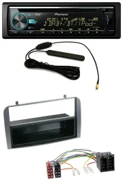 Автомагнитола для Alfa Romeo 147/GT Pioneer CD MP3 AUX DAB USB антрацит