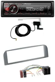 Автомагнитола для Alfa Romeo 147/GT Pioneer USB MP3 DAB Bluetooth, цвет антрацит
