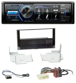 Автомагнитола для Nissan Micra и Note (с 2013) JVC Bluetooth, MP3, USB, DAB