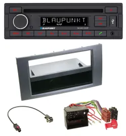 Blaupunkt MP3 USB CD Bluetooth AUX Autoradio für Ford Fiesta Focus 04-08 anthraz