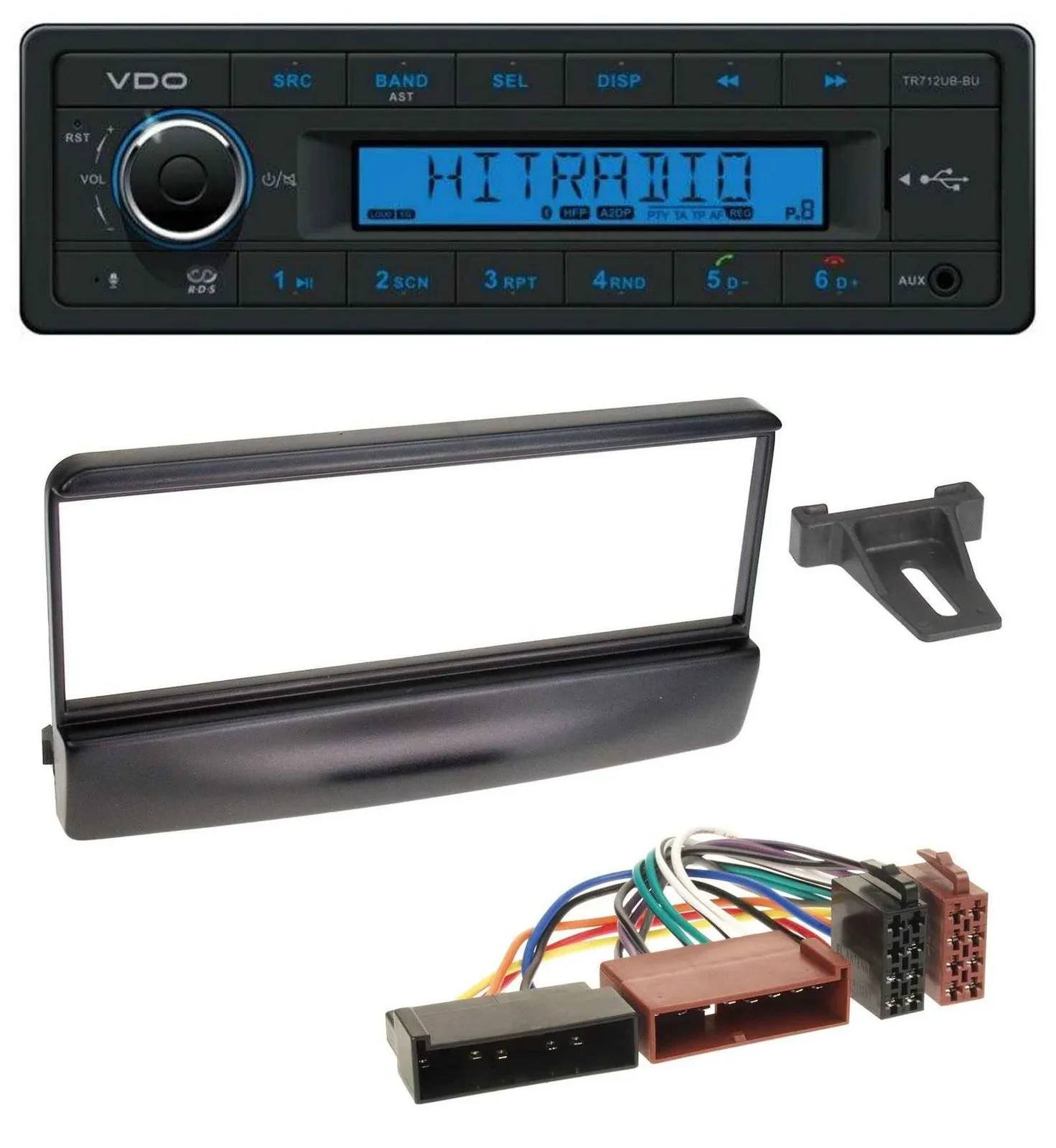 VDO Bluetooth AUX USB MP3 Autoradio für Ford Mondeo 96-02 Puma ab 97 Transit bis