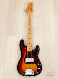 Бас-гитара Fender Precision Bass P Sunburst w/case USA 1974