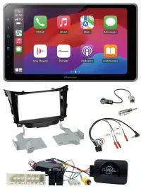 Pioneer Lenkrad USB DAB Bluetooth 2DIN Autoradio für Hyundai I30 ab 2017