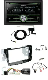 Автомагнитола для Hyundai i40 (с 2011) Pioneer 2DIN CD USB Bluetooth DAB