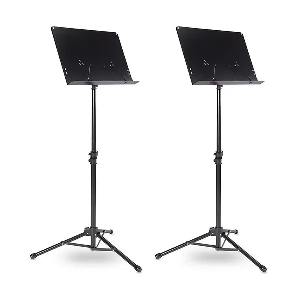 Пюпитр Musician's Gear MST50-2PACK Tripod Orchestral Music Stand Regular Black (пара)