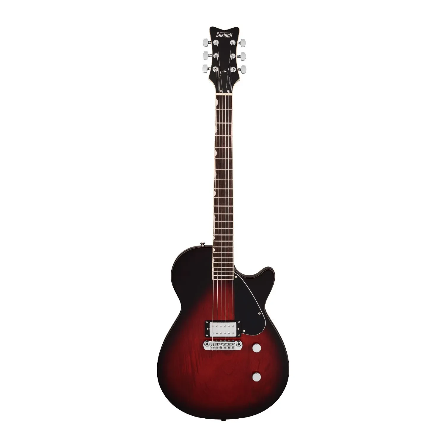 Электрогитара Gretsch Electromatic Jet Club 6-струнная, 1 звукосниматель, бордовый санберст