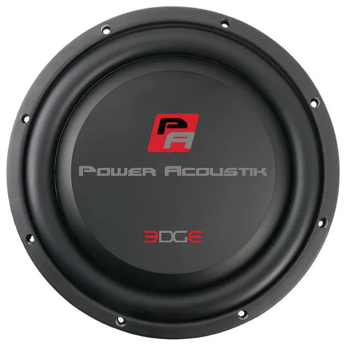 Power Acoustik EW-124S 12" Single 4-Ohm Shallow Mount Subwoofer