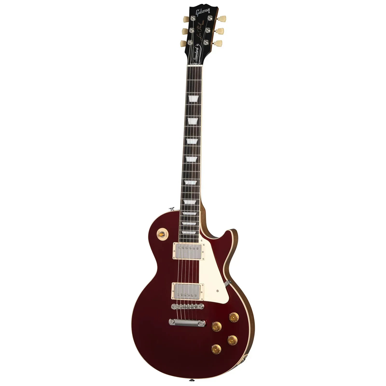 Электрогитара Gibson Les Paul Standard 50s Plain Top Burgundy Sparkling Burgundy