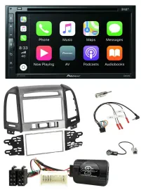 Автомагнитола Pioneer 2DIN DVD DAB Bluetooth USB для Hyundai Santa Fe 3