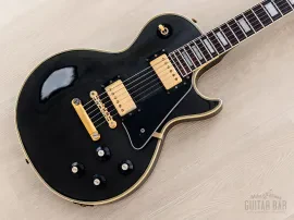 1985 Greco EGC68-500 Custom Black Beauty Vintage Guitar w/ Case, Japan