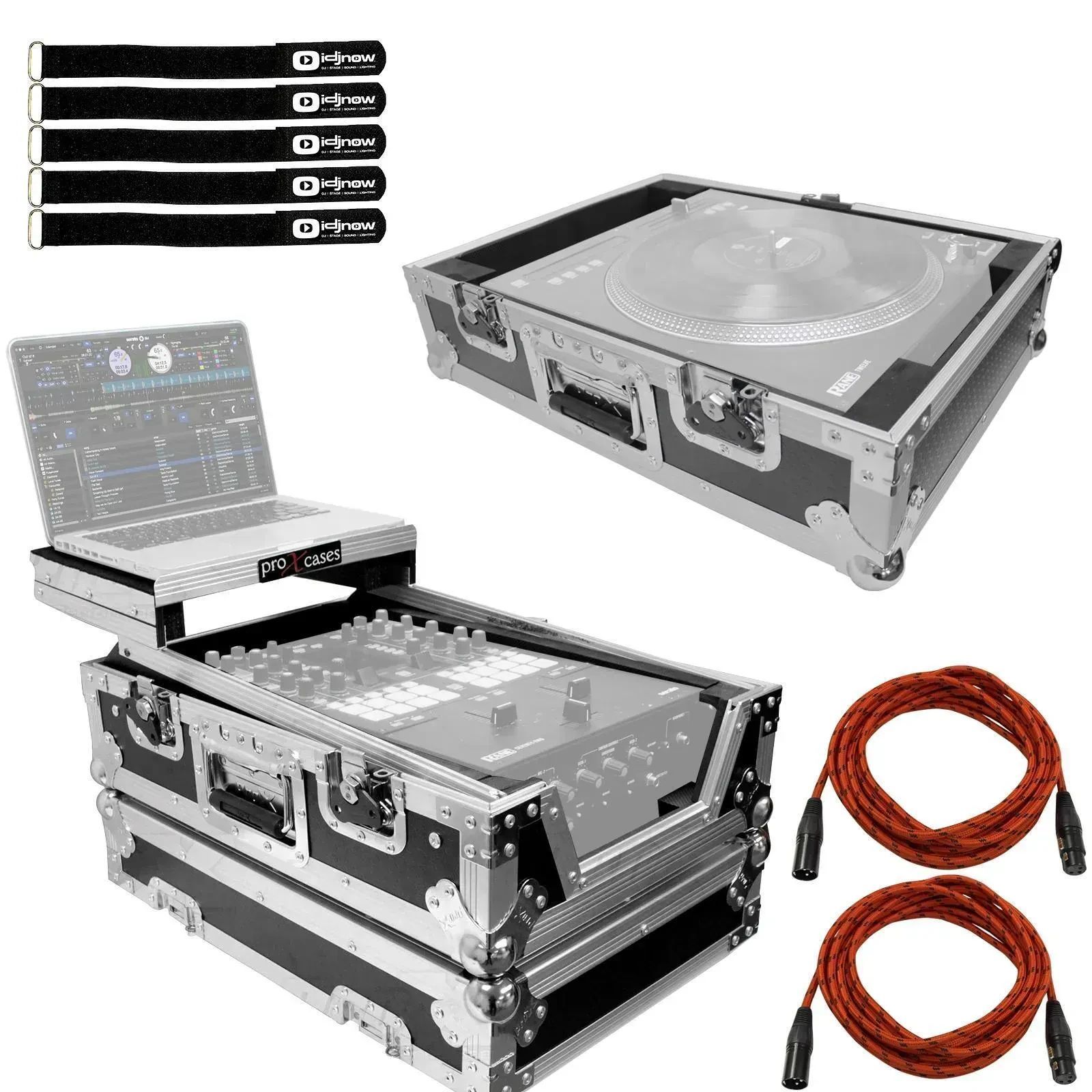 Кейс для музыкального оборудования ProX для Rane Seventy-Two и Rane Twelve (набор), серебристый