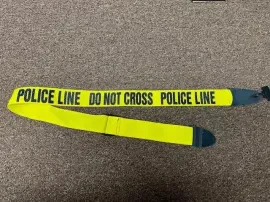 LM Products PS-4PL 2" Wide Police Line Adjustable Guitar Strap
