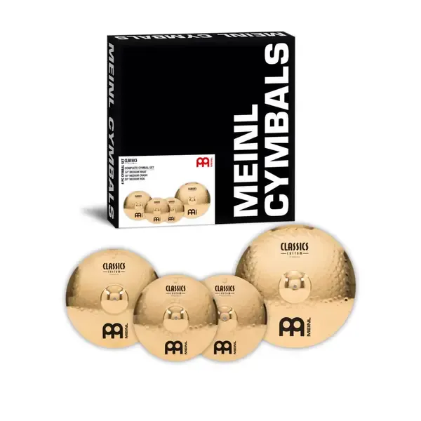 Набор тарелок для барабанов Meinl Classics Custom Brilliant Complete Cymbal Set