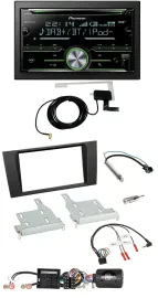 Pioneer CD USB Lenkrad Bluetooth 2DIN DAB Autoradio für Audi A4 2000-2001