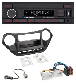Blaupunkt DAB MP3 Bluetooth USB Autoradio für Hyundai i10 (ab 2013)