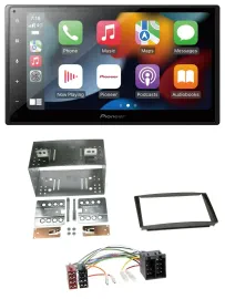 Pioneer DAB Bluetooth 2DIN USB MP3 Autoradio für Kia Ceed 01-09 proCeed 08-11