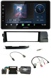 Kenwood Lenkrad Bluetooth USB DAB Autoradio für BMW 3er E46 Profi 2001-2007