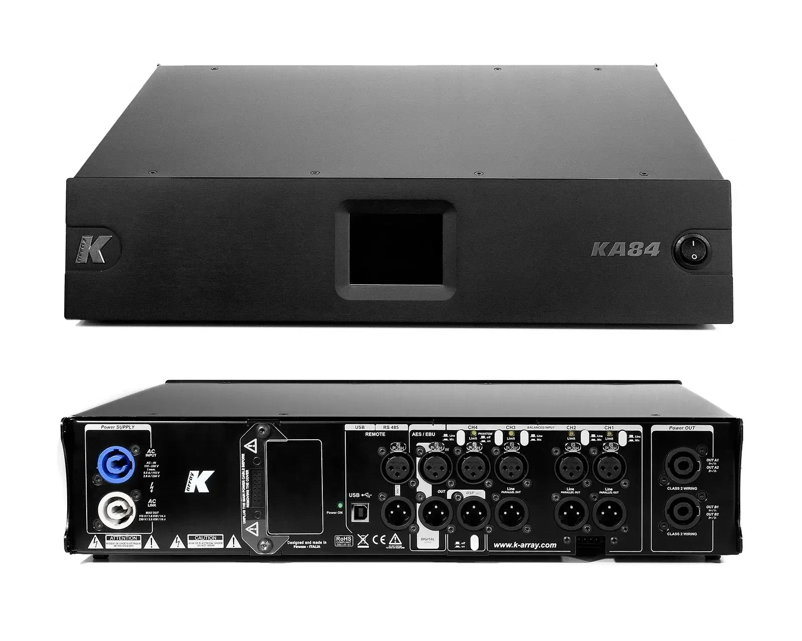 Усилитель мощности K-ARRAY KA84 с DSP и ДУ