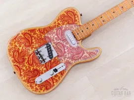 1968 Fender Telecaster Pink Paisley Vintage Guitar w/ Case