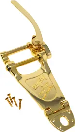 Bigsby B7G Vibrato/Tremolo Tailpiece, GOLD, Unpainted