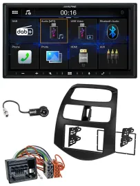 Автомагнитола для Chevrolet Spark (с 2013) Alpine 2DIN, Bluetooth, MP3, DAB, USB