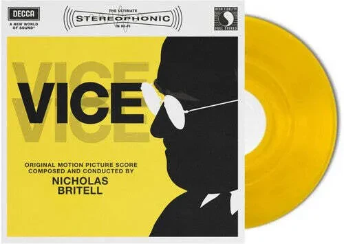Виниловая пластинка Nicholas Britell – Vice (Original Soundtrack) (жёлтый винил, 2 LP) (Релиз 2024)