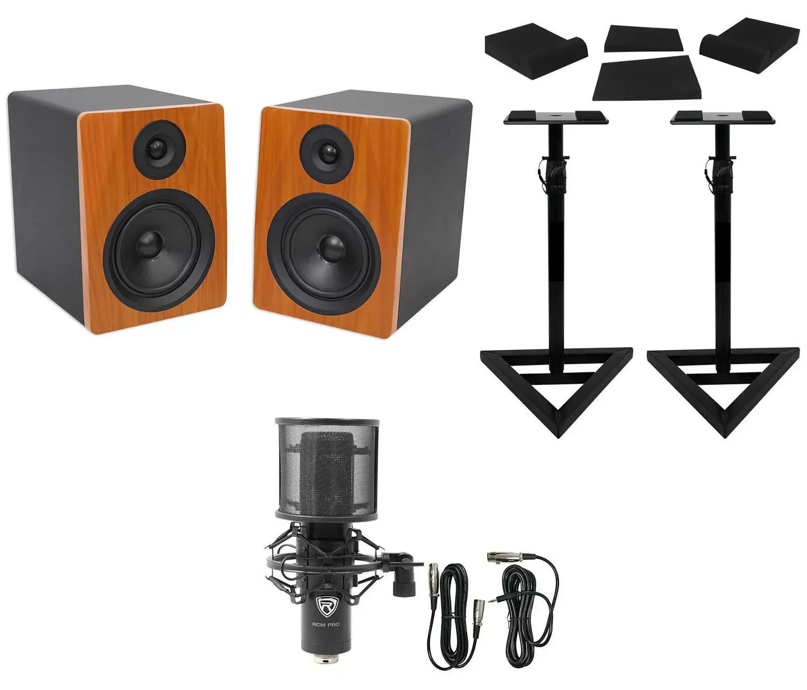 Комплект для подкастов Rockville APM5C+RVSM1+RRS190S+RCM PRO PACK 1