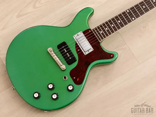 2022 Riggio Custom Guitars Special Double Cut DC Inverness Green Relic, Case