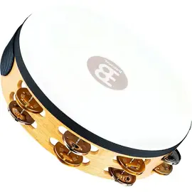 Тамбурин Meinl 10" Recording Combo Goat Skin Wood Tambourine Two Rows Dual Alloy Jingles