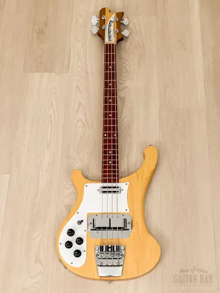 Бас-гитара Rickenbacker 4001V63 Vintage Reissue Left-Handed SS Mapleglo w/case USA 1999