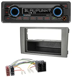 Blaupunkt MP3 Bluetooth USB AUX Autoradio für Iveco Daily (06-14) dunkelgrau