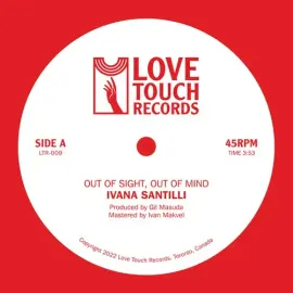 Виниловая пластинка Ivana Santilli - Out Of Sight, Out Of Mind B/w Air Of Love [New 7" Vinyl]