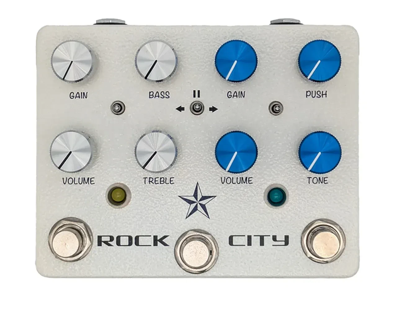 Педаль эффектов для электрогитары Mojo Hand FX Rock City Dual Overdrive
