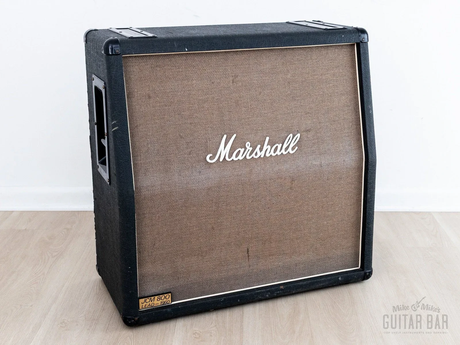 1980s Marshall JCM800 Lead 1960A 4x12 Speaker Cabinet w/ Vintage 30
