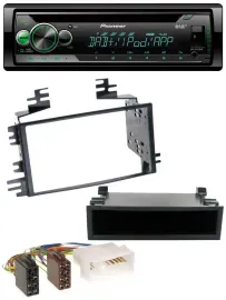 Pioneer USB MP3 DAB AUX CD Autoradio für Kia Rio Hyundai Accent 2006-2011