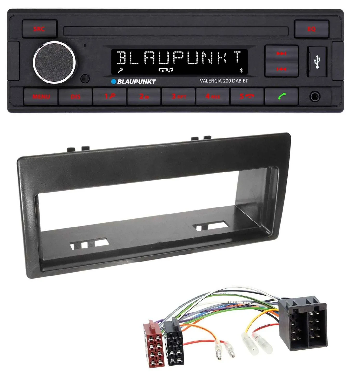 Blaupunkt DAB MP3 Bluetooth USB Autoradio für Citroen Xantia (1999-2003)