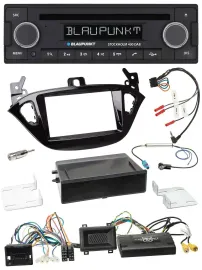 Blaupunkt Lenkrad Bluetooth DAB CD USB Autoradio für Opel Adam Corsa E ab 2013 P