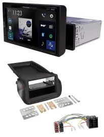 Pioneer DAB MP3 Bluetooth USB Autoradio für FIAT Fiorino (ab 2008)