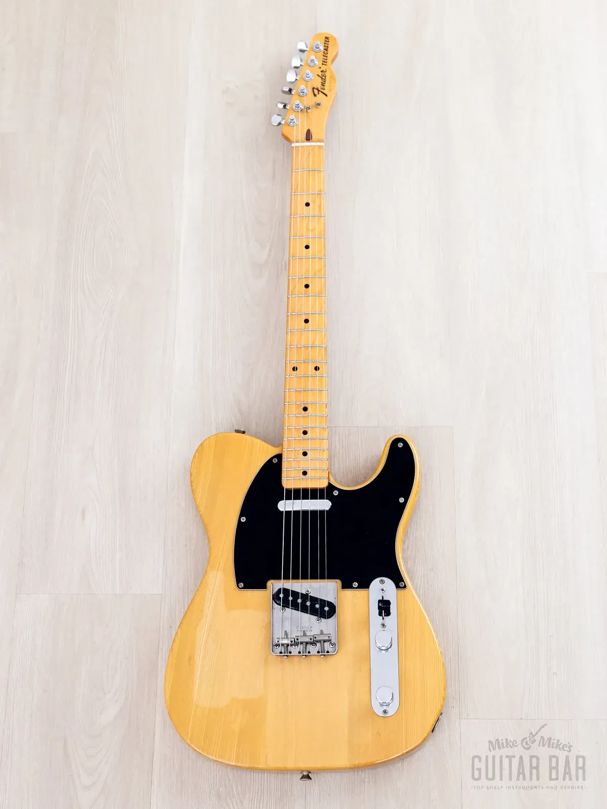 Электрогитара Fender Telecaster 1972 Vintage Reissue TL72-55 SS Natural w/gigbag Japan 1987