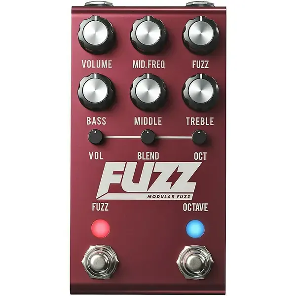 Педаль эффектов для электрогитары Jackson Audio FUZZ Modular Fuzz Effects Pedal Red