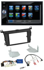 Blaupunkt SD USB TMC Bluetooth 2DIN Lenkrad Navigation für Toyota RAV 4 ab 2013