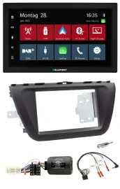 Blaupunkt Lenkrad Bluetooth DAB 2DIN USB Autoradio für Suzuki SX4 ab 2013