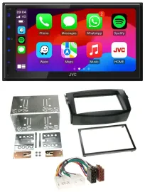 JVC Bluetooth 2DIN MP3 DAB USB Autoradio für Toyota RAV 4 (2006-2013)