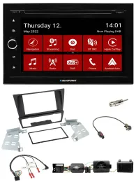 Blaupunkt 2DIN Lenkrad Bluetooth USB TMC DAB Navigation für BMW 3er E90 E91 E92