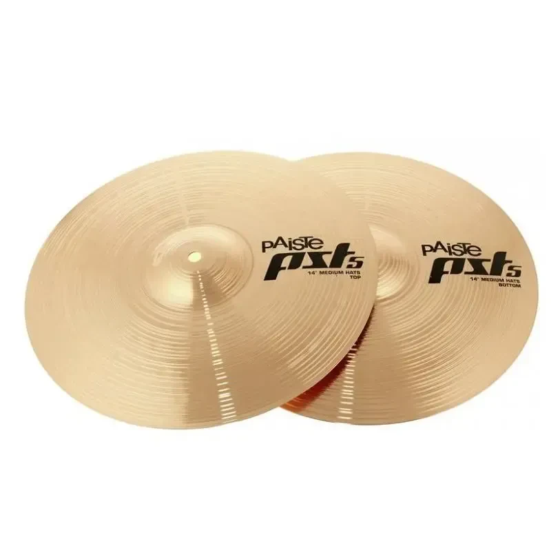 Тарелка барабанная Paiste 14" PST 5 Medium Hi-Hat (пара)