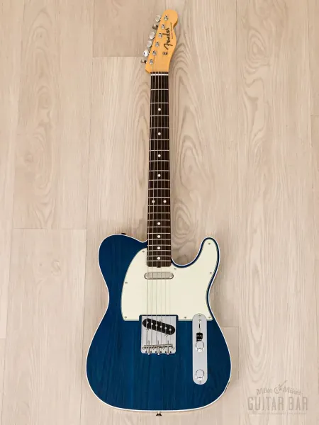 Электрогитара Fender Traditional II 60s Telecaster Custom SS Blue Transparent w/gigbag Japan 2024